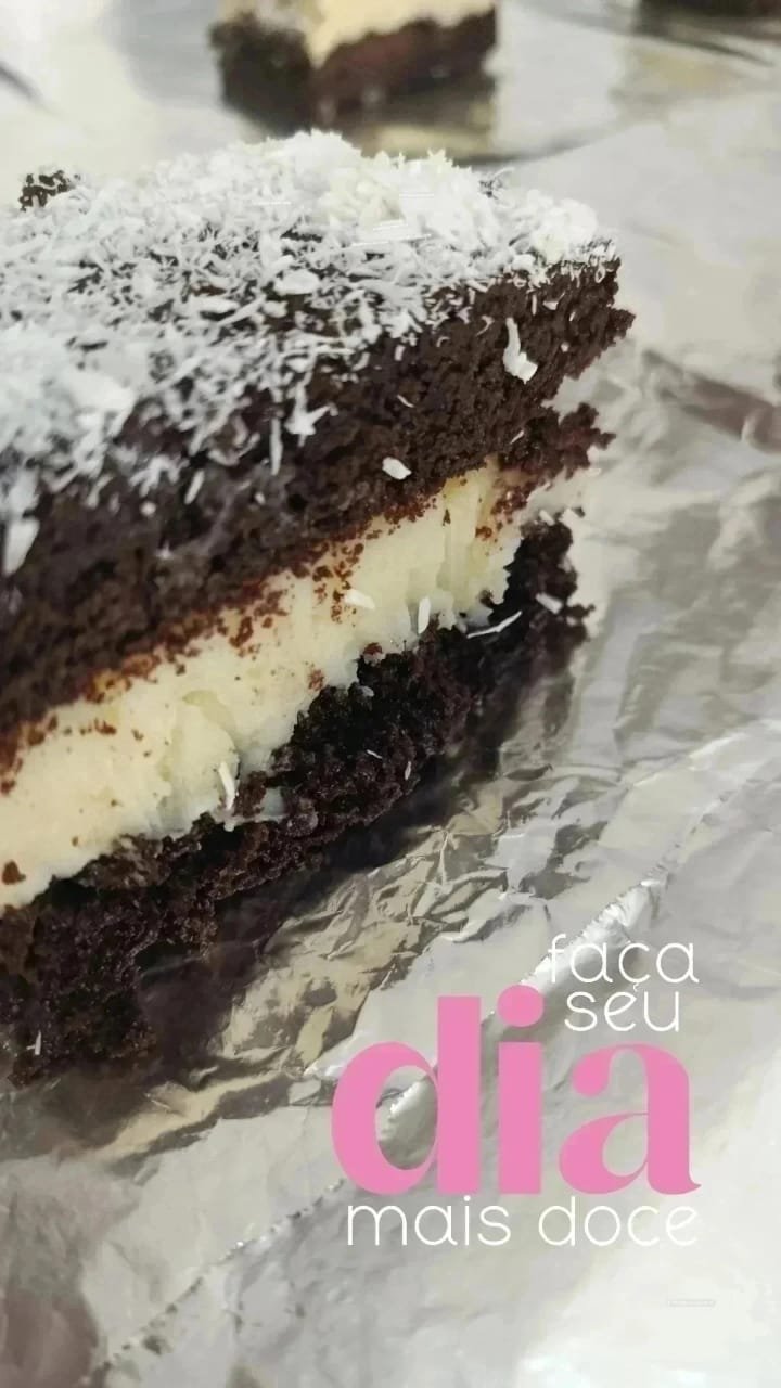 Bolo gelado Prestigio - Cozinha Encantada